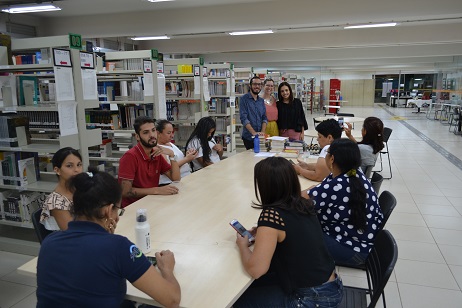 Alunos de Secretaria Escolar e os profissionais envolvidos no minicurso